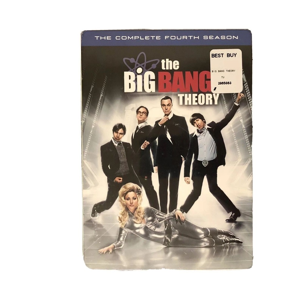 The Big Bang Theory The Complete‎ Fourth Season DVD Sealed New